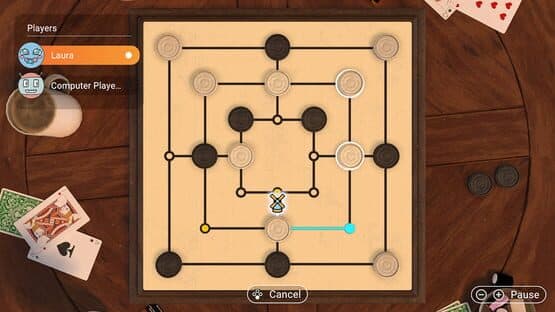 3in1 Game Collection: Backgammon + Checkers + Mills — screenshot 5