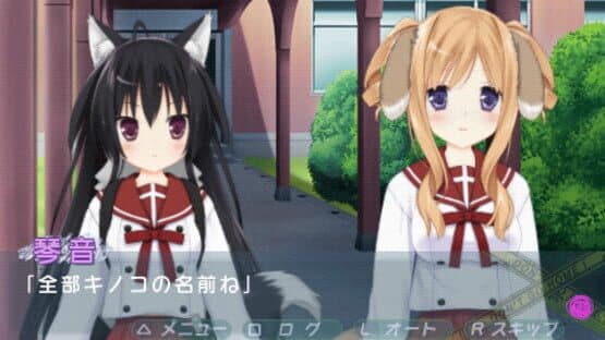 Kono Bushitsu ha Kitaku Shinai-bu ga Senkyo Shimashita: Portable - Gakuen Dog Year-hen — screenshot 1