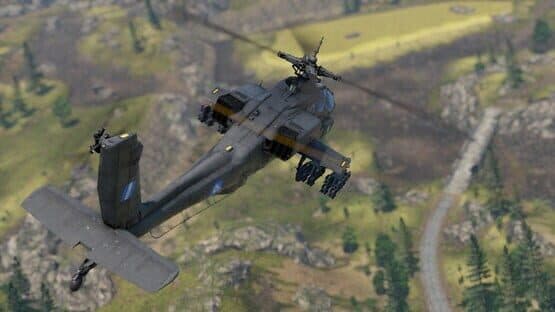 War Thunder: Greek AH-64A Apache — screenshot 2