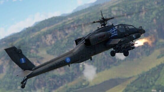 War Thunder: Greek AH-64A Apache — screenshot 7