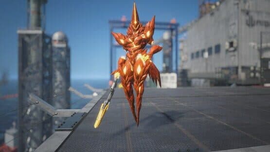 Exoprimal: Skywave Fire Guardian Set — screenshot 1
