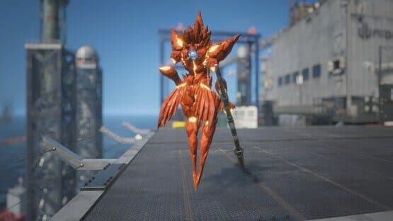 Exoprimal: Skywave Fire Guardian Set — screenshot 2