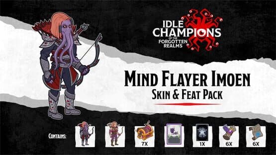 Idle Champions: Mind Flayer Imoen Skin & Feat Pack — screenshot 1