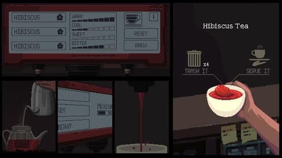 Coffee Talk: Episode 2 - Hibiscus & Butterfly: Single Shot Edition — screenshot 1