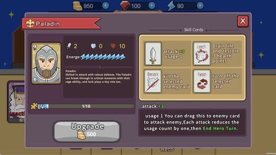 Brave Hero: Puzzle Dungeon Card — screenshot 4