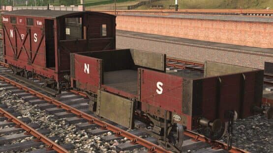 Trainz Plus: LMS/NSR Wagon Pack 1 — screenshot 2