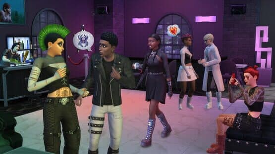 The Sims 4: Goth Galore Kit — screenshot 1