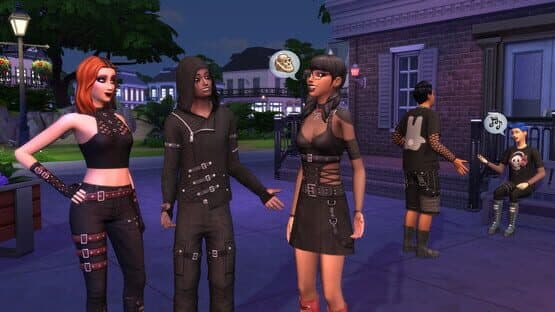 The Sims 4: Goth Galore Kit — screenshot 2