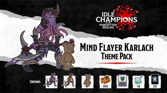 Idle Champions: Mind Flayer Karlach Theme Pack — screenshot 1