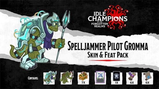 Idle Champions: Spelljammer Pilot Gromma Skin & Feat Pack — screenshot 1