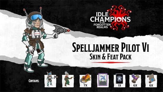 Idle Champions: Spelljammer Pilot Vi Skin & Feat Pack — screenshot 1
