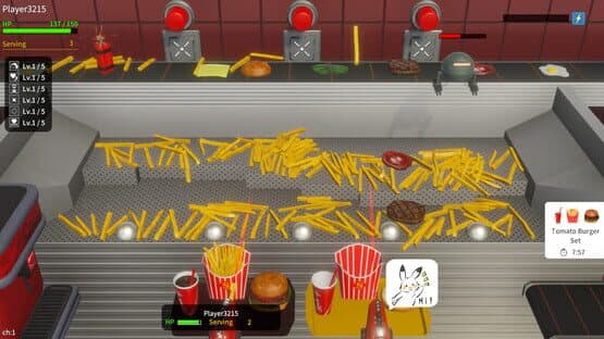 French Fries Pusher Friends — screenshot 2