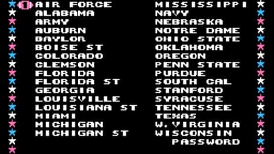 Tecmo Bowl NCAA 2017 — screenshot 2