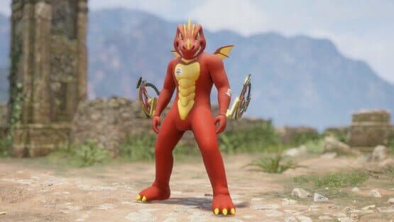 Exoprimal: Zephyr Alpha Fire Dragon Set — screenshot 1