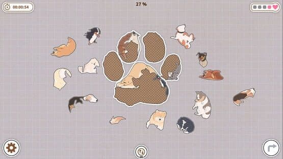 Dogs Huddled Together — screenshot 1