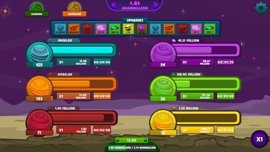 Idle Planets — screenshot 1