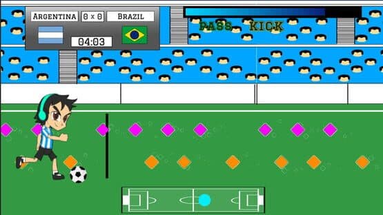 Rhythm Soccer — screenshot 1