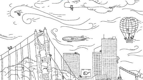 Looking For Cats In a Badly Drawn City — screenshot 1