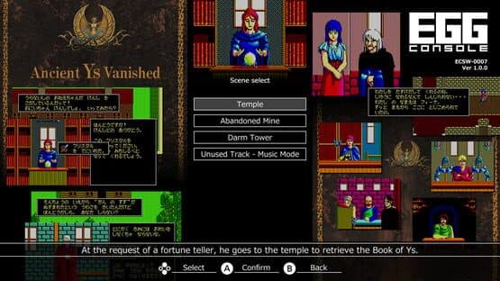 Eggconsole Ys PC-8801mkIISR — screenshot 5