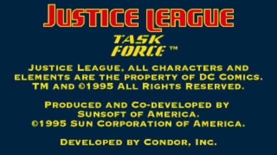 Justice League Task Force — screenshot 1