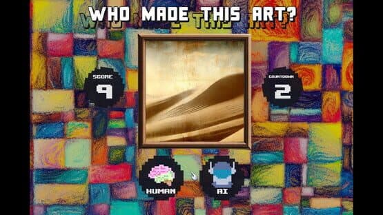 Who Made this Art? Human or AI — screenshot 2