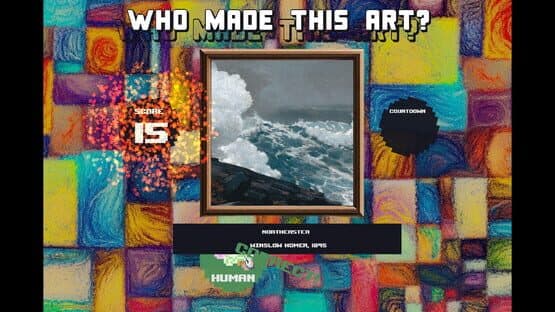 Who Made this Art? Human or AI — screenshot 3