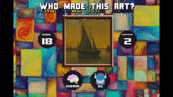 Who Made this Art? Human or AI — screenshot 4