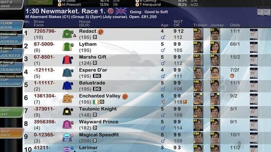 Starters Orders Touch Horse Racing — screenshot 1