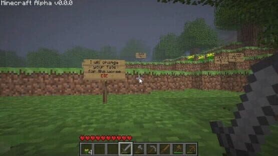 Minecraft Alpha 0.0.0 — screenshot 2