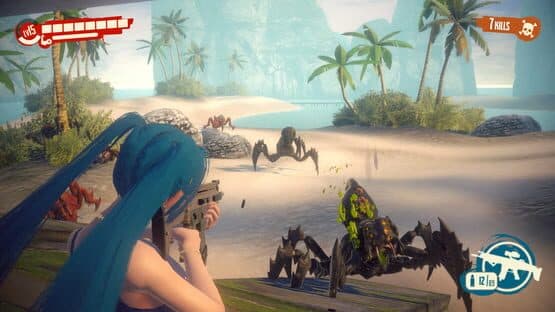 Anime Girls: Sun of a Beach — screenshot 4