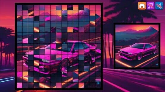 OG Puzzlers: Synthwave Cars — screenshot 4