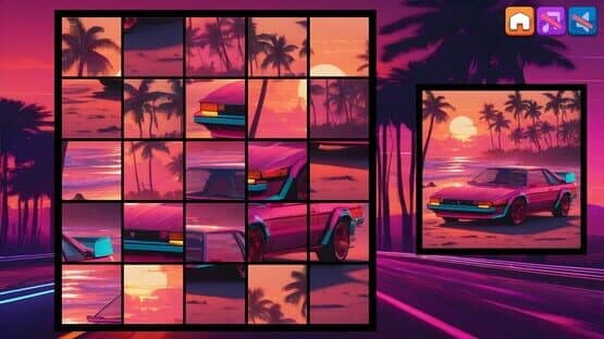 OG Puzzlers: Synthwave Cars — screenshot 6