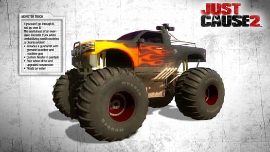 Just Cause 2: Monster Truck DLC — screenshot 1