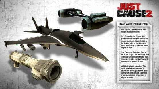 Just Cause 2: Black Market Aerial Pack DLC — screenshot 1