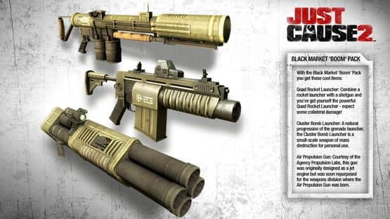 Just Cause 2 - Black Market Boom Pack DLC — screenshot 1