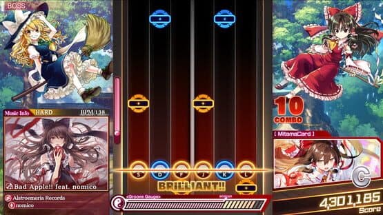 Touhou Danmaku Kagura: Phantasia Lost - Extra Song Pack 4 — screenshot 2