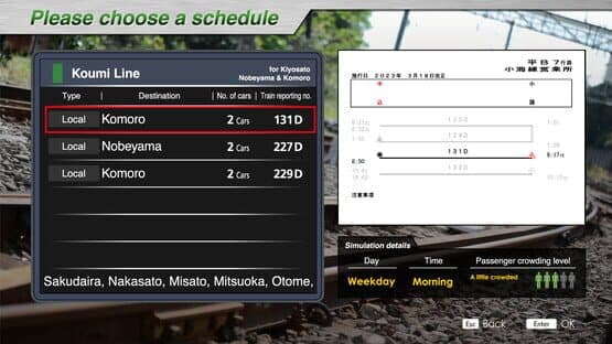 JR East Train Simulator: Koumi Line (Kobuchizawa to Komoro) Kiha E200 series — screenshot 4