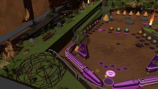 Roxy Raccoon's Pinball Panic: Prehistoric Paradise — screenshot 5