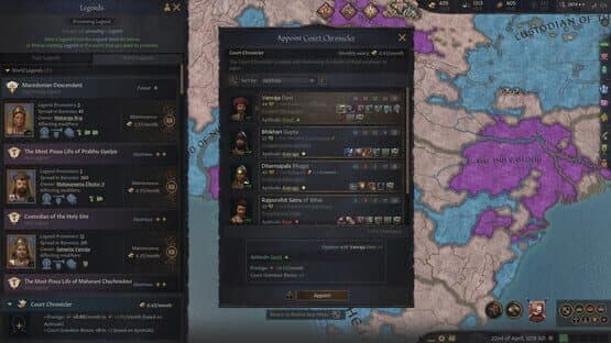 Crusader Kings III: Legends of the Dead — screenshot 2