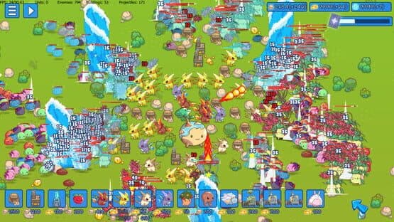 Milky Way: TD Survivors Autobattler RTS — screenshot 1