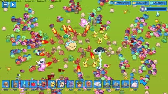 Milky Way: TD Survivors Autobattler RTS — screenshot 2