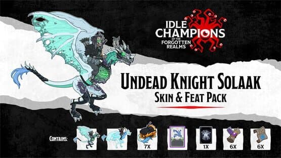 Idle Champions: Undead Knight Solaak Skin & Feat Pack — screenshot 1