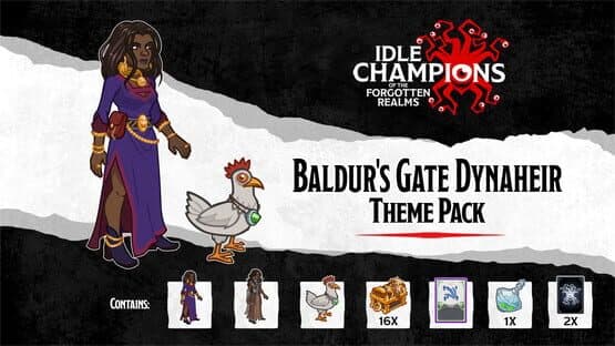 Idle Champions: Baldur's Gate Dynaheir Theme Pack — screenshot 1