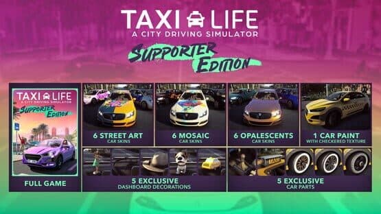 Taxi Life: A City Driving Simulator - Supporter Edition — screenshot 1