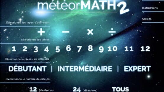 Meteormath 2 — screenshot 1