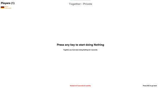 Nothing Together: Light Theme — screenshot 2