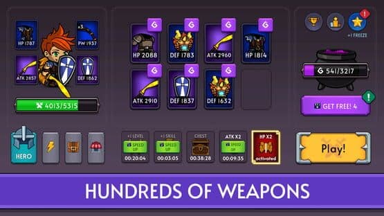 Knight Hero Adventure idle RPG — screenshot 3