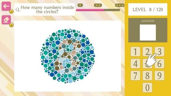 Simple Number-Based Color Sense IQ Test — screenshot 3