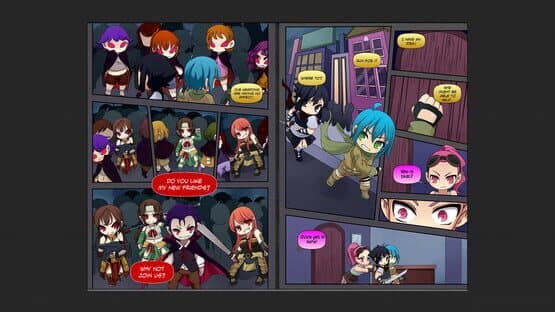 Chibi Wars Kinetic Novel — screenshot 3