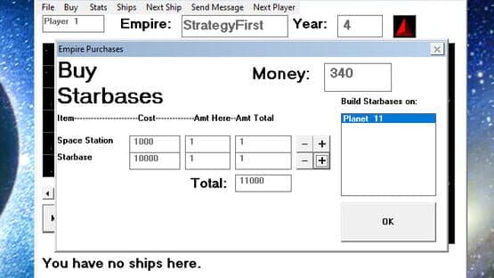 Space Empires I — screenshot 1